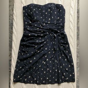 Club Monaco Strapless Silk Mini Dress - Size 12